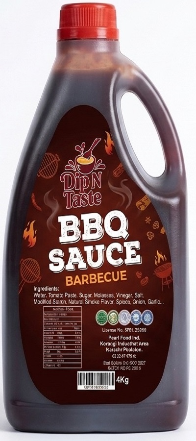 BBQ Sauce — illustrative packaging